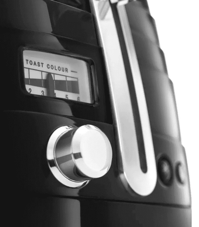 Тостер DELONGHI CTA2103BK Avvolta 900Вт черный, Италия